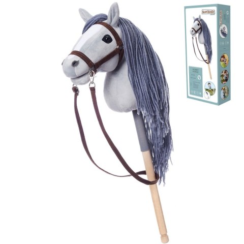 Koń na kiju Hobby Horse HOPPIHORSE A4 szary Koń na kiju Hobby Horse HOPPIHORSE A4 szary