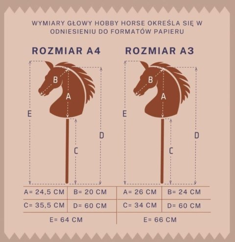Koń na kiju Hobby Horse HOPPIHORSE A4 szary Koń na kiju Hobby Horse HOPPIHORSE A4 szary