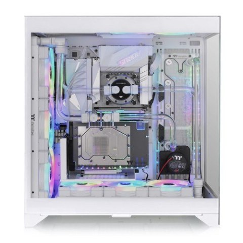 Obudowa CTE E600 MX Tempered Glass, szklany bok - snow Obudowa CTE E600 MX Tempered Glass, szklany bok - snow