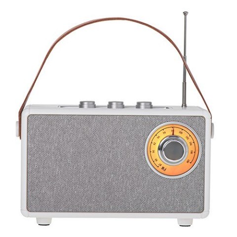 Głośnik Bluetooth CR1902 FM USB-C biały Głośnik Bluetooth CR1902 FM USB-C biały