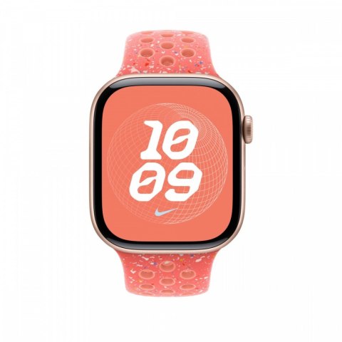 Pasek sportowy Nike w kolorze magicznego bursztynu do koperty 46 mm - rozmiar S/M Pasek sportowy Nike w kolorze magicznego bursztynu do koperty 46 mm - rozmiar S/M