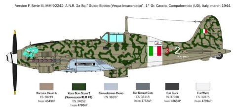 Model plastikowy Macchi MC.205 Veltro 1/32 Model plastikowy Macchi MC.205 Veltro 1/32
