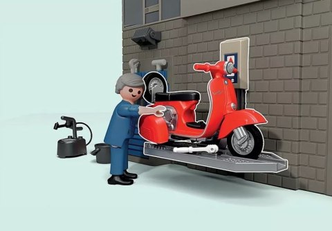 Zestaw figurek Vespa 71620 Garaż Vespy z lat 60-tych Zestaw figurek Vespa 71620 Garaż Vespy z lat 60-tych