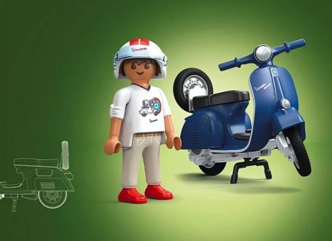 Zestaw figurek Vespa 71622 1969 Vespa 150 Sprint Veloce, niebieski Zestaw figurek Vespa 71622 1969 Vespa 150 Sprint Veloce, niebieski
