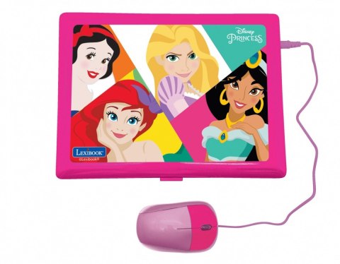 Laptop edukacyjny Disney Księżniczki Dwujęzyczny PL/ ENG 124 aktywności Laptop edukacyjny Disney Księżniczki Dwujęzyczny PL/ ENG 124 aktywności