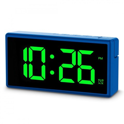 Budzik elektroniczny Ibiza Niebieski Budzik elektroniczny Ibiza Niebieski
