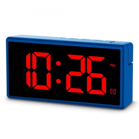 Budzik elektroniczny Ibiza Niebieski Budzik elektroniczny Ibiza Niebieski