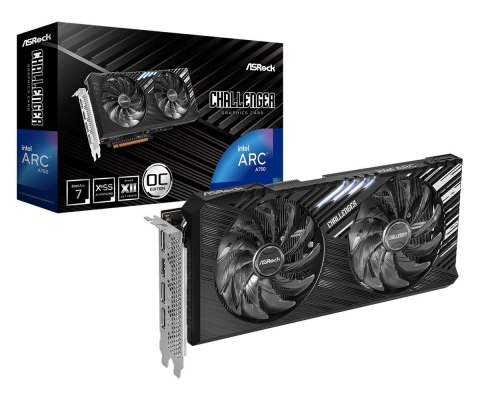 Karta graficzna Arc A750 Challenger SE 8GB OC GDDR6 256bit 3DP/HDMI Karta graficzna Arc A750 Challenger SE 8GB OC GDDR6 256bit 3DP/HDMI