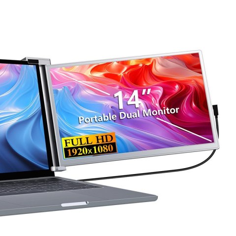 Przenośne monitory do laptopa Smart Life S14 14'' 2 monitory, IPS,1920x1200 Przenośne monitory do laptopa Smart Life S14 14'' 2 monitory, IPS,1920x1200