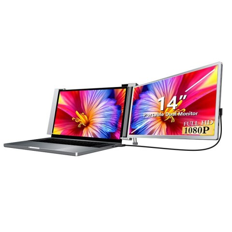 Przenośne monitory do laptopa Smart Life S14 14'' 2 monitory, IPS,1920x1200 Przenośne monitory do laptopa Smart Life S14 14'' 2 monitory, IPS,1920x1200
