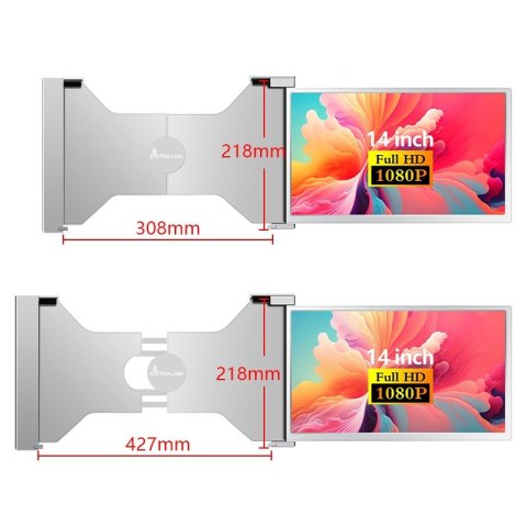 Przenośne monitory do laptopa Smart Life S14 14'' 2 monitory, IPS,1920x1200 Przenośne monitory do laptopa Smart Life S14 14'' 2 monitory, IPS,1920x1200