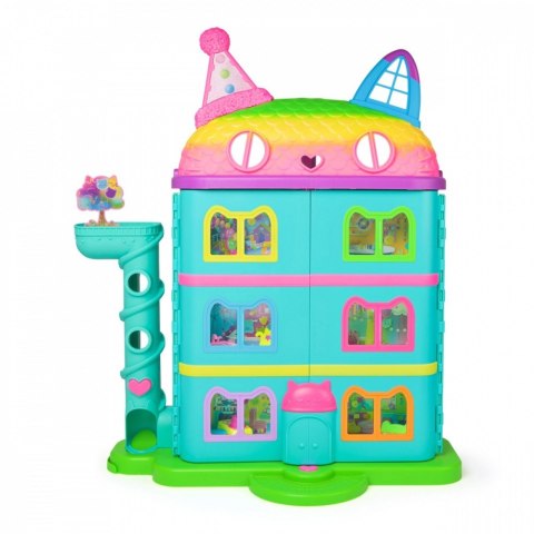 Zestaw figurek Koci Domek Gabi Tęczowy domek Gabi z akcesoriami Zestaw figurek Koci Domek Gabi Tęczowy domek Gabi z akcesoriami