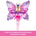Lalka Barbie Motylkowa baletnica 2w1 przemiana