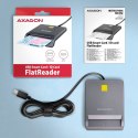 Czytnik kart identyfikacyjnych CRE-SM3TC USB-C, 1.2m kabel