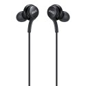 Słuchawki Samsung AKG EO-IC100BBEGEU przewodowe dokanałowe USB-C - czarne