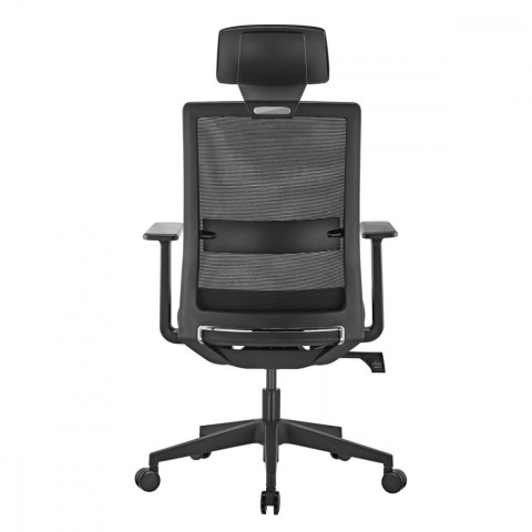 Fotel biurowy premium ergonomiczny ER-425 z wysokim oparciem, max 150 kg, regulowany Fotel biurowy premium ergonomiczny ER-425 z wysokim oparciem, max 150 kg, regulowany