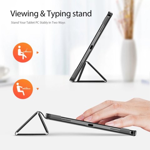 Etui Dux Ducis Domo z klapką i smart sleep na Lenovo Tab M11 - czarne Etui Dux Ducis Domo z klapką i smart sleep na Lenovo Tab M11 - czarne