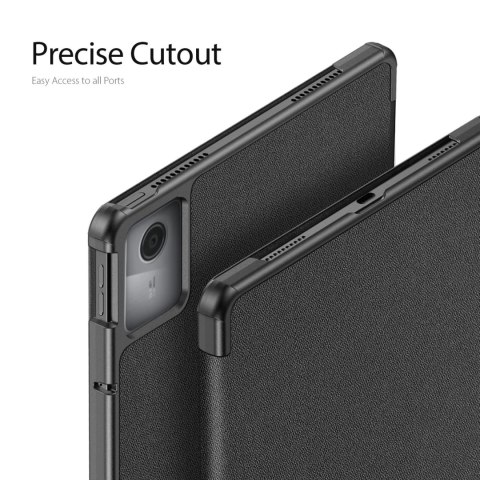 Etui Dux Ducis Domo z klapką i smart sleep na Lenovo Tab M11 - czarne Etui Dux Ducis Domo z klapką i smart sleep na Lenovo Tab M11 - czarne