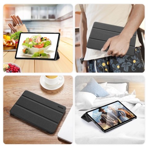 Etui Dux Ducis Domo z klapką i smart sleep na Lenovo Tab M11 - czarne Etui Dux Ducis Domo z klapką i smart sleep na Lenovo Tab M11 - czarne