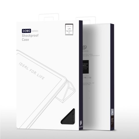 Etui Dux Ducis Domo z klapką i smart sleep na Lenovo Tab M11 - czarne Etui Dux Ducis Domo z klapką i smart sleep na Lenovo Tab M11 - czarne