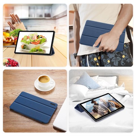 Etui z funkcją smart sleep Dux Ducis Domo do tabletu Xiaomi Redmi Pad SE 11'' - niebieskie Etui z funkcją smart sleep Dux Ducis Domo do tabletu Xiaomi Redmi Pad SE 11'' - niebieskie