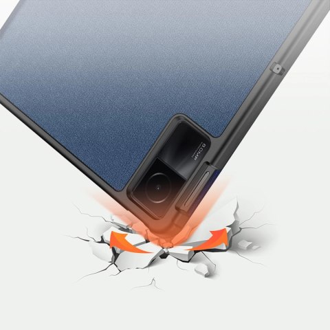 Etui z funkcją smart sleep Dux Ducis Domo do tabletu Xiaomi Redmi Pad SE 11'' - niebieskie Etui z funkcją smart sleep Dux Ducis Domo do tabletu Xiaomi Redmi Pad SE 11'' - niebieskie