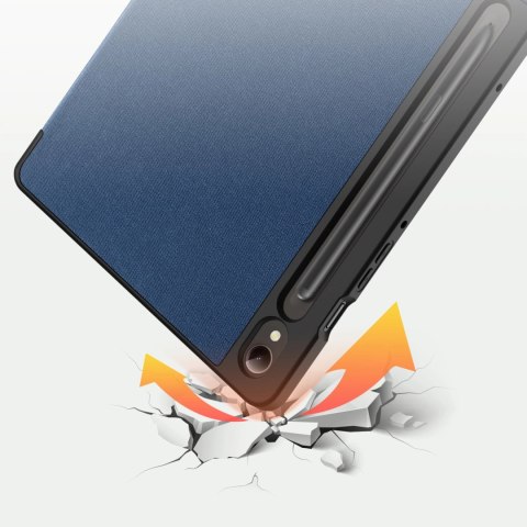Etui z podstawką Dux Ducis Domo Samsung Galaxy Tab S9 FE - niebieskie Etui z podstawką Dux Ducis Domo Samsung Galaxy Tab S9 FE - niebieskie