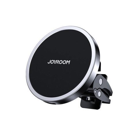 Joyroom samochodowy uchwyt magnetyczny bezprzewodowa indukcyjna ładowarka Qi 15 W (kompatybilna z MagSafe do iPhone) czarny (JR- Joyroom samochodowy uchwyt magnetyczny bezprzewodowa indukcyjna ładowarka Qi 15 W (kompatybilna z MagSafe do iPhone) czarny (JR-
