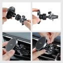 Joyroom samochodowy uchwyt magnetyczny bezprzewodowa indukcyjna ładowarka Qi 15 W (kompatybilna z MagSafe do iPhone) czarny (JR-