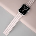 Magnetic Strap pasek do Watch 6 / 5 / 4 / 3 / 2 / SE (44mm / 42mm) magnetyczna opaska bransoleta bransoletka czerwony