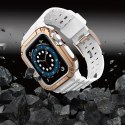 Protect Strap Band opaska z etui do Apple Watch 9 / 8 / 7 / 6 / 5 / 4 / 3 / 2 / SE / SE2 (41 / 40 / 38mm) obudowa pancerny pokro