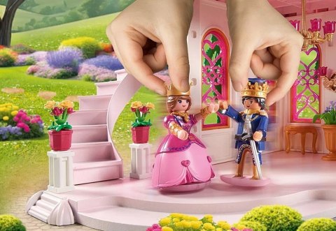Zestaw z figurkami Princess Magic Zamek księżniczek z parą królewską Zestaw z figurkami Princess Magic Zamek księżniczek z parą królewską