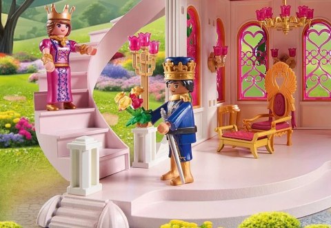 Zestaw z figurkami Princess Magic Zamek księżniczek z parą królewską Zestaw z figurkami Princess Magic Zamek księżniczek z parą królewską