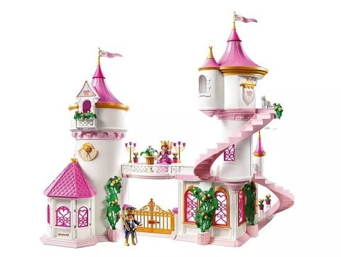 Zestaw z figurkami Princess Magic Zamek księżniczek z parą królewską Zestaw z figurkami Princess Magic Zamek księżniczek z parą królewską
