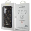 Etui Guess 4G Triangle na Samsung Galaxy S24+ - czarne