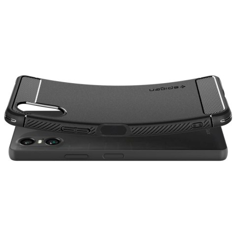 Etui Spigen Rugged Armor na Sony Xperia 10 VI - czarny mat Etui Spigen Rugged Armor na Sony Xperia 10 VI - czarny mat