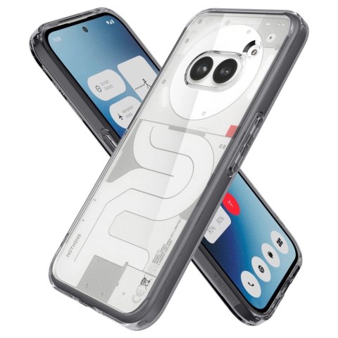Etui Spigen Ultra Hybrid na Nothing Phone 2A - przezroczyste Etui Spigen Ultra Hybrid na Nothing Phone 2A - przezroczyste