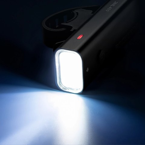 Lampka rowerowa przednia Rockbros 24310006001 400 lm + kabel micro USB - USB-A - czarna Lampka rowerowa przednia Rockbros 24310006001 400 lm + kabel micro USB - USB-A - czarna