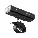 Lampka rowerowa przednia Rockbros 24310006001 400 lm + kabel micro USB - USB-A - czarna