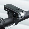 Lampka rowerowa przednia Rockbros 24310006001 400 lm + kabel micro USB - USB-A - czarna