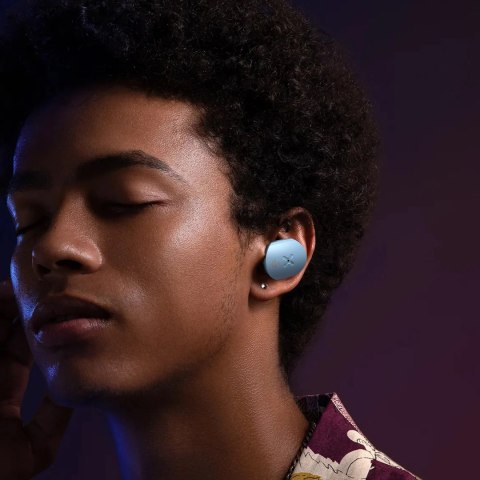 Słuchawki Choetech BH-T22 LightAura VocalSound bezprzewodowe TWS Bluetooth 5.3 - niebieskie Słuchawki Choetech BH-T22 LightAura VocalSound bezprzewodowe TWS Bluetooth 5.3 - niebieskie