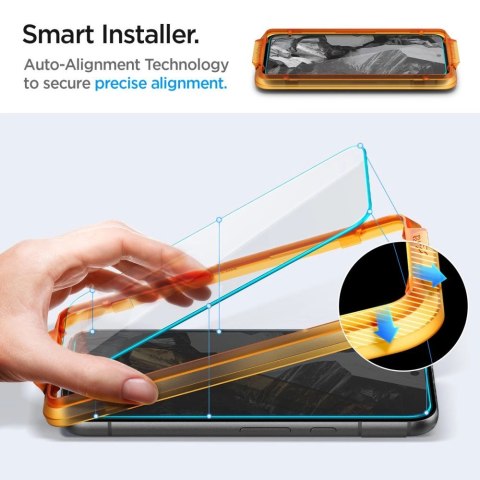 Szkło hartowane Spigen ALM Glas.tR na Google Pixel 8A - 2 szt. Szkło hartowane Spigen ALM Glas.tR na Google Pixel 8A - 2 szt.