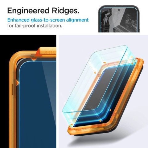 Szkło hartowane Spigen ALM Glas.tR na Google Pixel 8A - 2 szt. Szkło hartowane Spigen ALM Glas.tR na Google Pixel 8A - 2 szt.