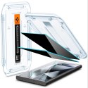 Szkło hartowane Spigen Glas.tR EZ Fit Privacy na Samsung Galaxy S24 Ultra - 2 szt.