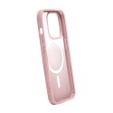 Etui silikonowe Puro Gradient MagSafe do iPhone 15 - różowe