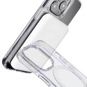 Etui silikonowe Puro Lite Mag MagSafe do iPhone 14 Pro - przezroczyste