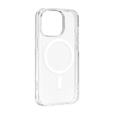 Etui silikonowe Puro Lite Mag MagSafe do iPhone 15 Pro - przezroczyste Etui silikonowe Puro Lite Mag MagSafe do iPhone 15 Pro - przezroczyste