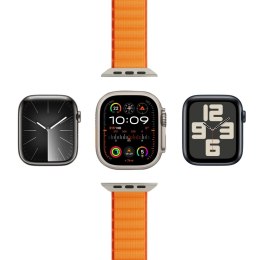Pasek nylonowy Puro Extreme do Apple Watch 42 / 44 / 45 / 49 mm - pomarańczowy