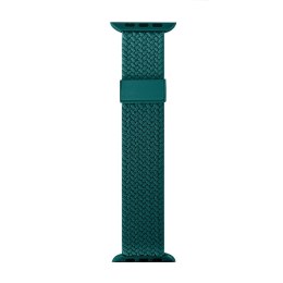 Pasek nylonowy Puro Loop do Apple Watch 38 / 40 / 41 mm - ciemnozielony