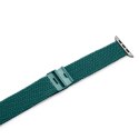 Pasek nylonowy Puro Loop do Apple Watch 38 / 40 / 41 mm - ciemnozielony